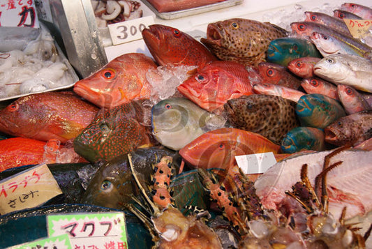 大きくそしてカラフルに【沖縄の市場から】